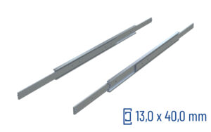 SCHOCK® CNC-gefräste Teleskopschiene Vollauszug DTS-45, bis 160 kg/Paar