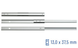 SCHOCK® Classic Teleskopschiene Teilauszug Serie 012 – beidseitig ausziehbar