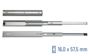 SCHOCK® Classic Teleskopschiene Überauszug 037 – Zuhaltung