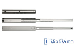 SCHOCK® Classic Teleskopschiene Überauszug 038 – Zuhaltung