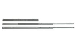 SCHOCK® Exklusiv Teleskopschiene Serie 038 – Vollauszug – Zuhaltung – bis 100 kg/Paar